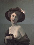 Felix Vallotton Woman in a Black Hat oil painting reproduction